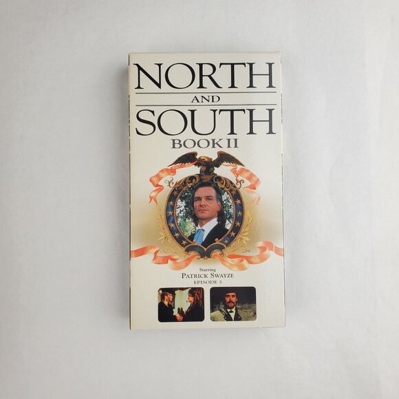 North and South Book II - VHS Tape 1995 - Patrick Swayze Episode 1-6 - Picture 1 of 16